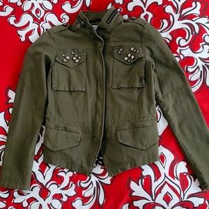 Celebrity Pink Military Jacket